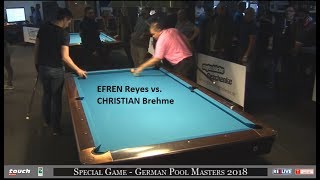 Money Game Efren Reyes vs. Christian Brehme Race to 9 - German Pool Masters powered by REELIVE screenshot 5
