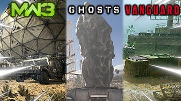 Dome, Unearthed, & Radar Map Comparison! (COD MW3, Ghosts, and Vanguard)