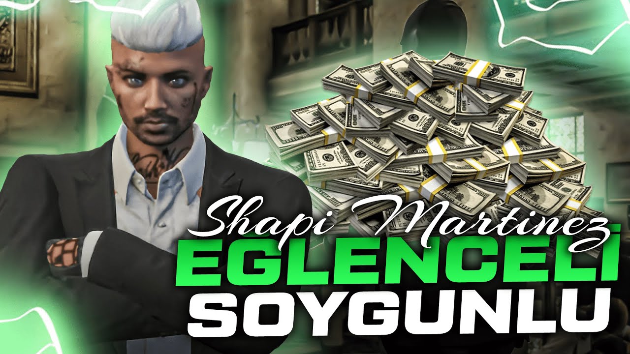 GTA 5 ROLEPLAY | EĞLENCELİ SOYGUNLU YAYIN | Shapi Martinez
