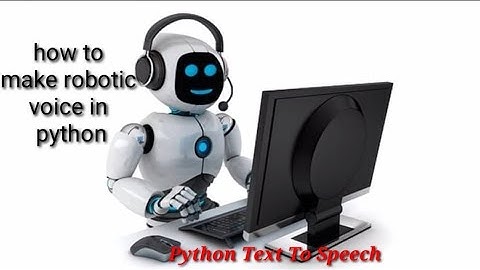 how to make text to speech in python using pyttsx3