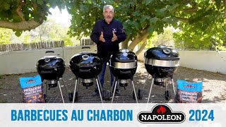 Découverte 2024 : Les 4 Nouveaux Barbecues à Charbon Napoleon | Performance & Élégance