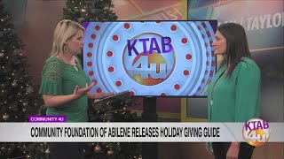 Community Foundation of Abilene releases 2019 Holiday Giving Guide