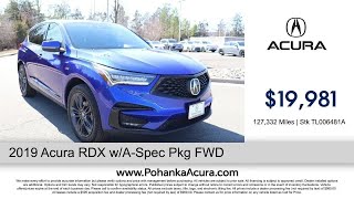 Certified Pre Owned Specials on Select Acura RDX Models Chantilly VA Acura Washington-DC 260424