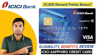 ICICI Bank Sapphiro Credit Card Review | Is ICICI Bank Sapphiro card good?