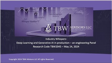 Industry Whispers: Generative AI & Deep Learning in Production - Lessons Learned Engineering panel
