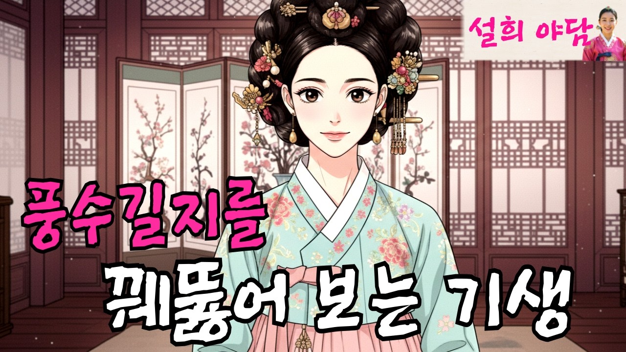 조선시대 평양장터에서 몰래 풍수 봐주는 기생 / 야담 / 설화 / 옛날이야기