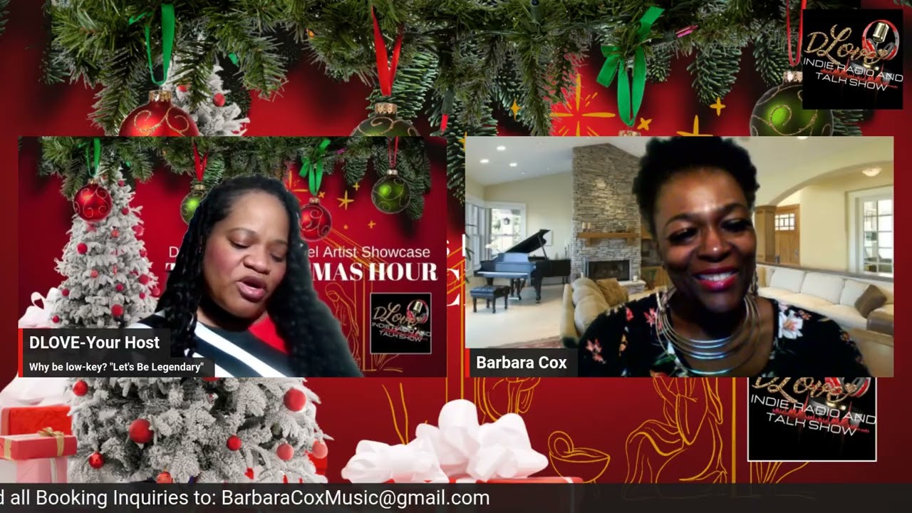 DLOVE INDIE RADIO AND TALK SHOW-The Christmas Hour 2024 