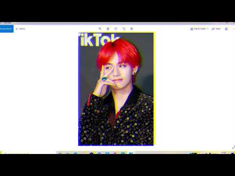 Importing image in HTML || kim taehyung version || B T S ||