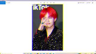 Importing image in HTML || kim taehyung version || B T S || screenshot 5