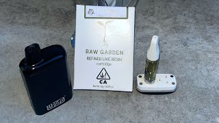 Raw Garden Refined Live Resin Cartridge (Cloud Cake) Review