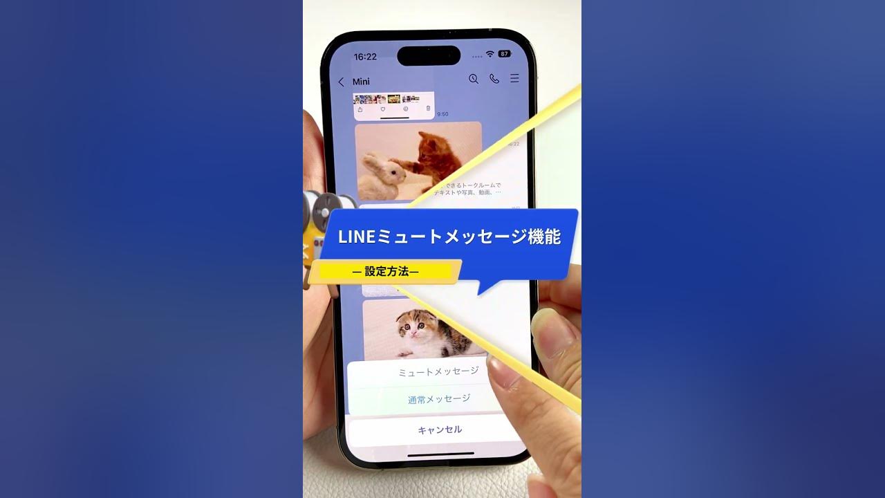 Lineミュートメッセージ機能 相手に通知せずにメッセージを送る Line Lineミュートメッセージ Youtube