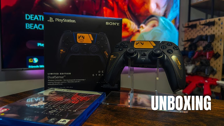 Death Stranding 2 PS5 Controller Unboxing