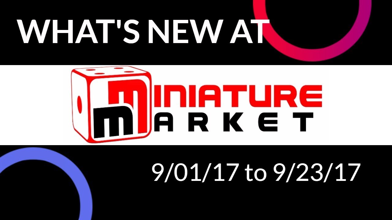 What's New at Miniature Market for 9/1 to 9/23/17 YouTube