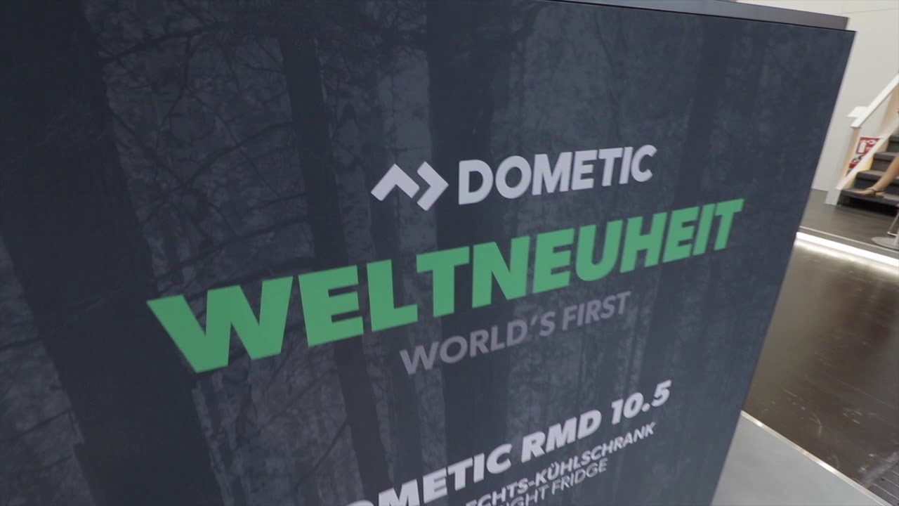 Messevideo: Dometic RMD 10.5 Kjøleskap - Verdensnyhet! - YouTube