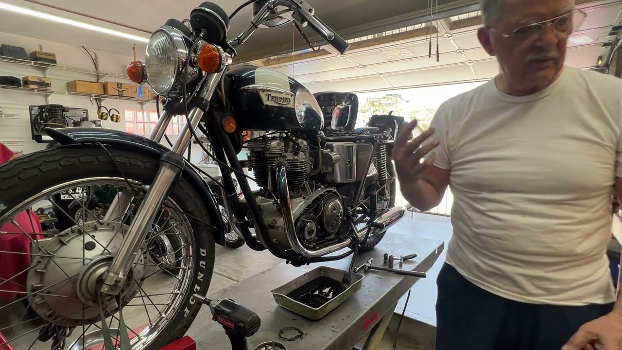 07-13-24 – 72 Triumph – Oil Leak Follow-Up
