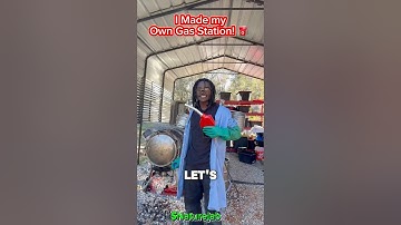 IK HEB MIJN EIGEN TANKSTATION GEMAAKT! ⛽️ Plastic to Fuel Baby#wetenschap #naturejab #onderwijs #...