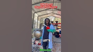 IK HEB MIJN EIGEN TANKSTATION GEMAAKT! ⛽️ Plastic to Fuel Baby#wetenschap #naturejab #onderwijs #...