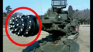 【自衛隊すげ~!!】自衛隊の特殊車輌がカッコよすぎてヤバい!まじか?!こんな重機があるの?!