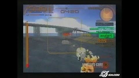 Armored Core: Nine Breaker PlayStation 2 Gameplay -