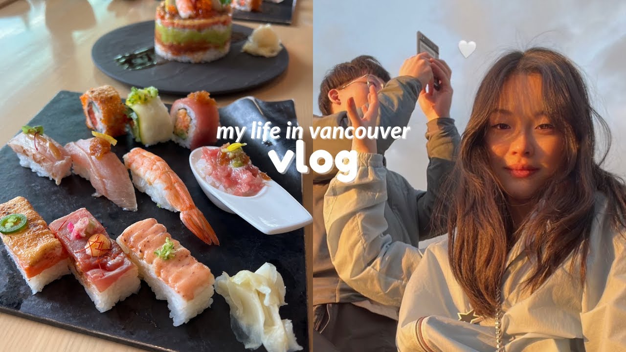 vancouver vlog: art gallery, kitsilano beach, chatime atealier, etc 🏖 🖼
