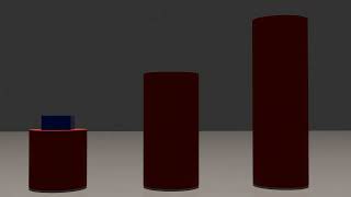 Basic animated jumping cube using Blender 3D
