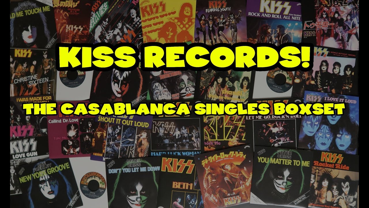 KISS VINYL - The Casablanca Singles Box Set! and more!!! - YouTube