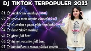 DJ TIKTOK TERBARU 2023 - DJ MUSKURANE MASHUP X BILA AKU TUTUTU - DJ FULL BASS
