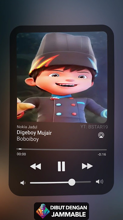 DJ Digeboy Mujair Cover Boboiboy