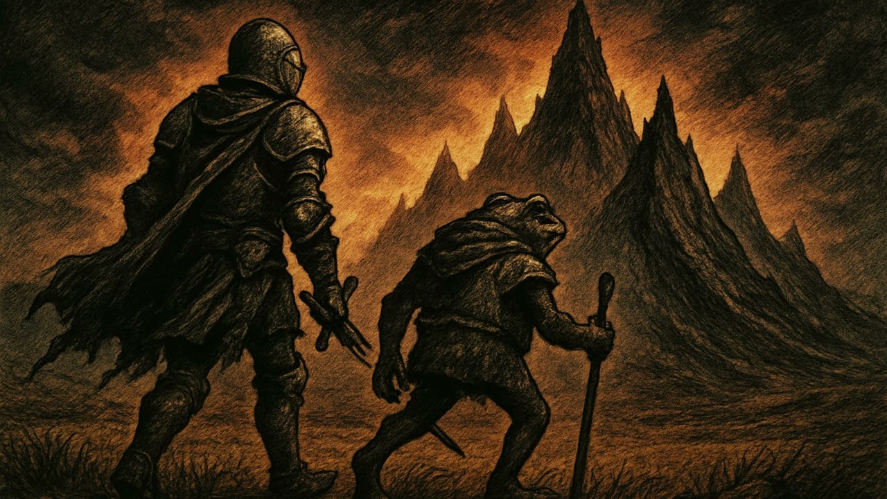 Into the Jagged Mountains – Dark Fantasy Journey Music | Restless Knight & Mystic Frog