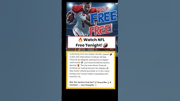 Watch NFL Games Live Free Online 2025 🏈🔥 | No Cable Needed!
