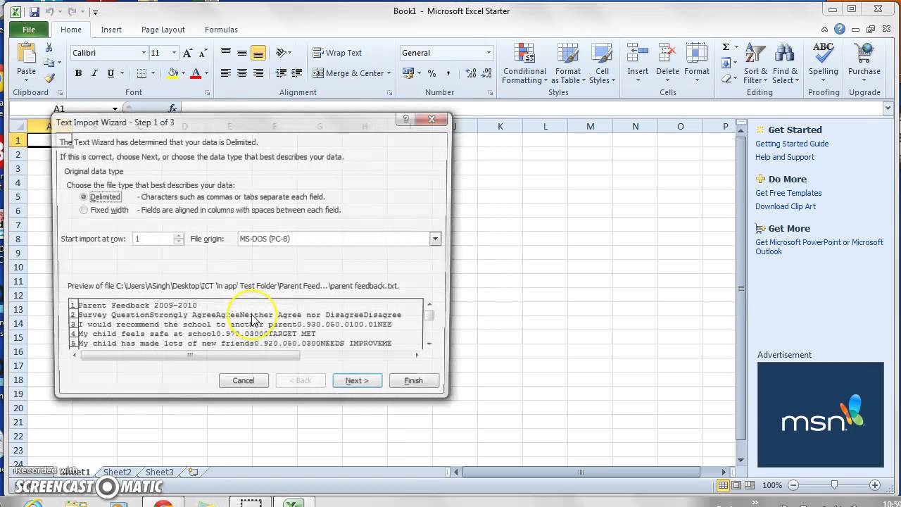 تحويل من pdf الى excel