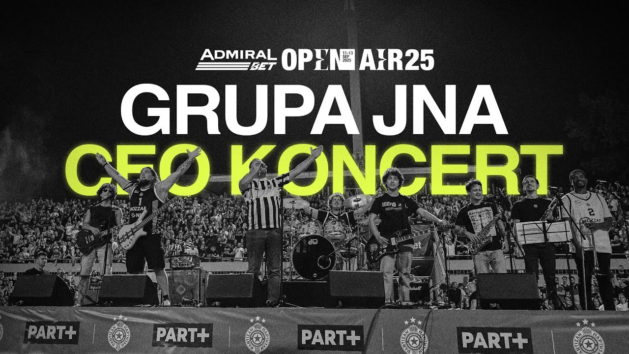 Grupa JNA ceo koncert I Open Air Tašmajdan