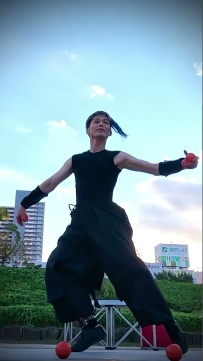 4/6 Ball Juggling at Largest Asian Festival - Daidogei World Cup in Shizuoka 2022  #shorts