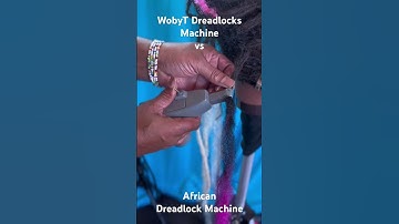 African Dreadlocks Machine vs Amazon Dreadlock Machine #dreadlockmachine #locs