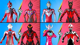 ウルトラマン OMEGA VS GEED DARKNESS, ULTRAMAN ARC VS ZERO DARKNESS, MEBIUS VS BELIAL #ウルトラマン #怪獣 #ultraman