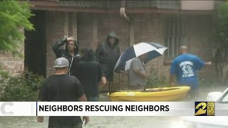 Neighbors helping neighbors in the time of the storm