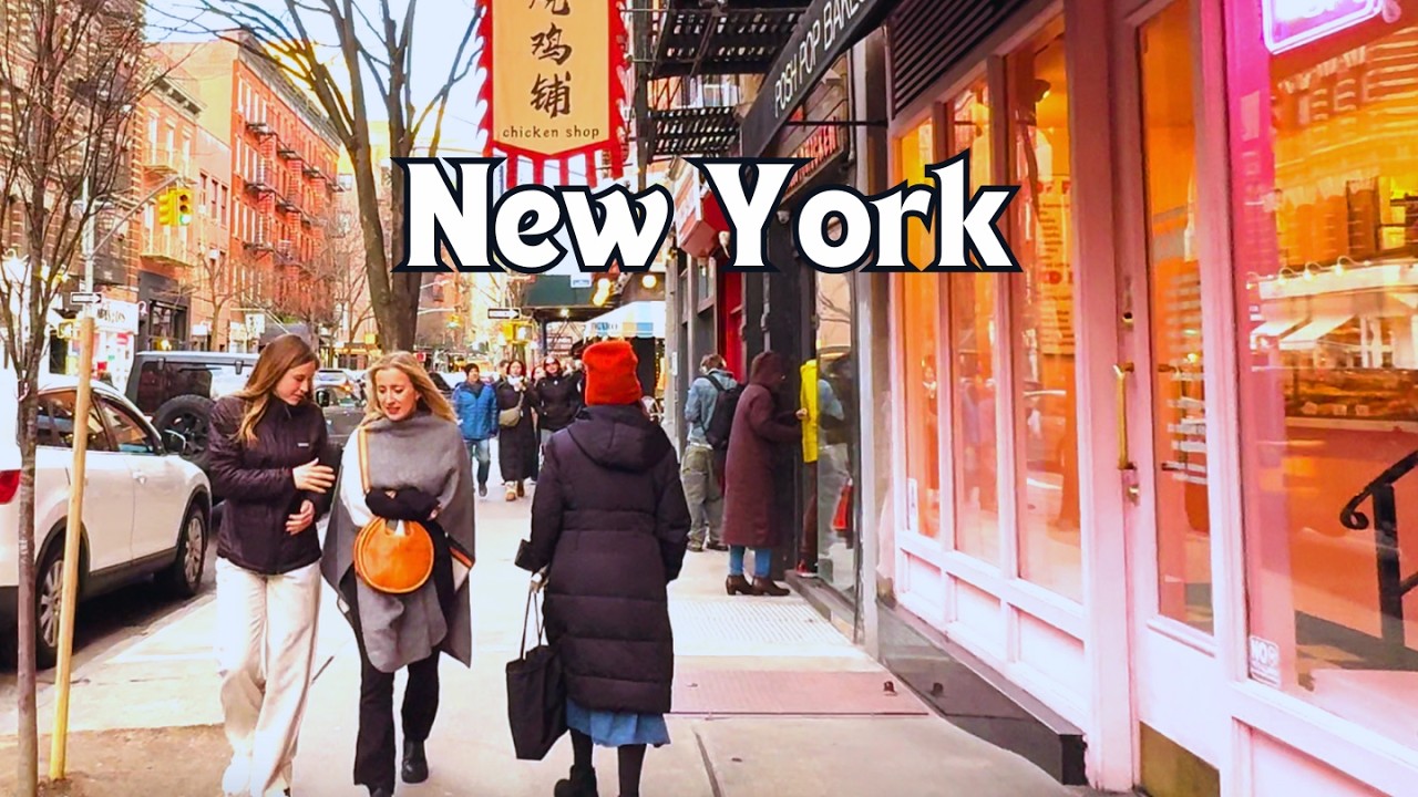 New York, Amerika Serikat | NYC | Tur Jalan Kaki 4K