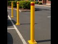 Surface Mounted Safety Bollard  63mm Diameter 900mm Height