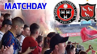 Bohemians 0-1 Dundalk FC - Dalymount Park - Matchday Vlog