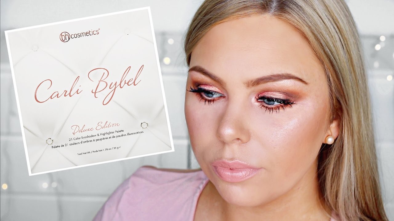 Carli Bybel Deluxe Edition Palette Review Demo Swatches YouTube