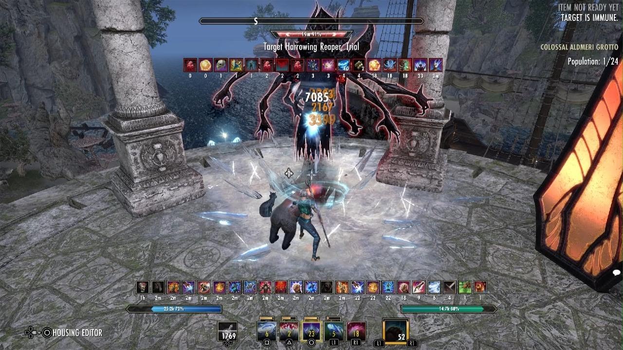 117k Brittle Magicka Warden Dual Ice Staves Firesong YouTube