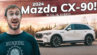 The Mazda CX-90 PHEV Is a Huge Leap Forward! 2024 Mazda CX-90 Plug-in Hybrid Review!