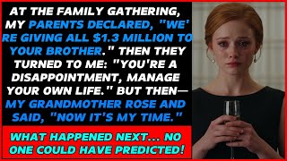At the Party, My Parents Gave My Brother $2 Millions — Then Grandma Stood Up and Spoke.