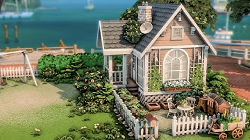 Cute Micro Starter 🪴 The Sims 4 Speed Build l No CC