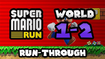 Super Mario Run iOS | 1-2 Runthrough