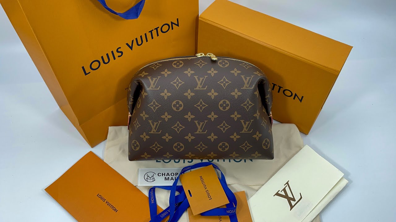 1 WEEK UPDATE ON THE NEW LOUIS VUITTON COSMETIC POUCH GM M46458 + WHAT'S IN  MY BAG & IS IT WORTH IT? 