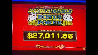 Video Poker: Double Double Bonus Poker Sequential Royal Session screenshot 5