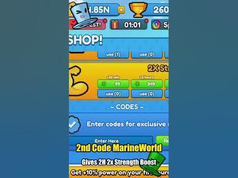 3 Codes in Push Simulator (#roblox ) - YouTube