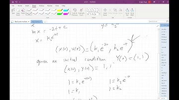 solving decoupled systems of diff eq