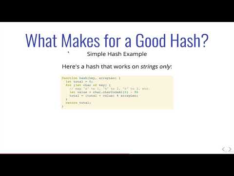 5  Writing Our First Hash Function
